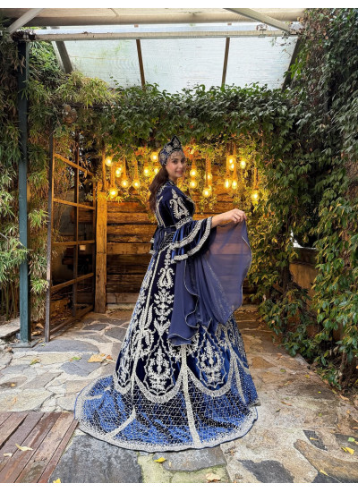 Gümüş Boncuk Detaylı Dilek Model  Bindallı