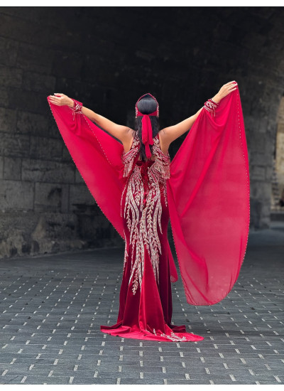 Kol Detaylı İşlemeli Balık Model Bindallı