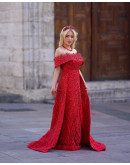 Yağmur Model Kırmızı Kınalık
