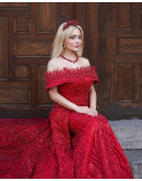 Yağmur Model Kırmızı Kınalık