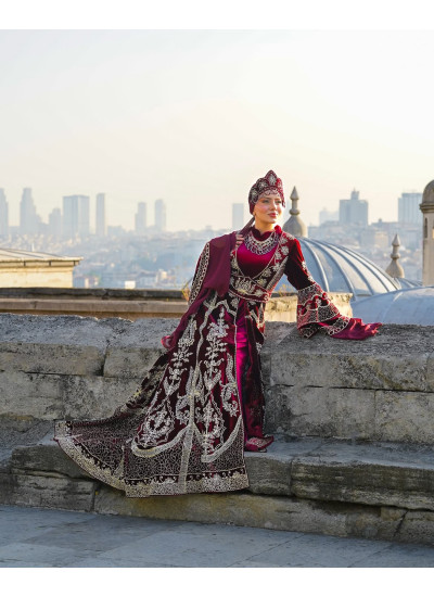 İşlemeli Prenses Model Bindallı