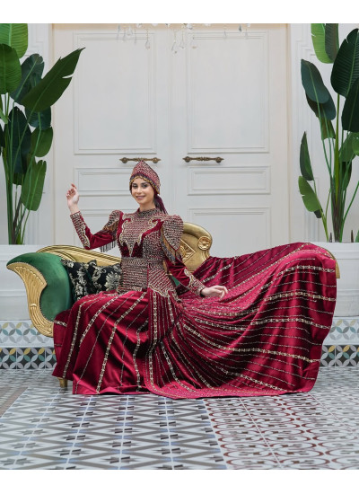 Demonte Detaylı Tesettürllü Bindallı