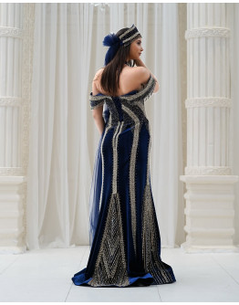 Düşük Omuz Detaylı Tek Parça Balık Model Bindallı