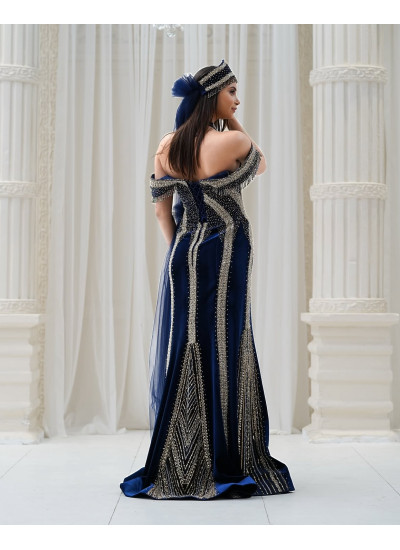 Düşük Omuz Detaylı Tek Parça Balık Model Bindallı