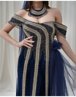 Düşük Omuz Detaylı Tek Parça Balık Model Bindallı