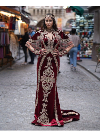  Taş İşlemeli Straplez Balık Model Bindallı