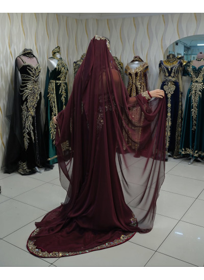 Hint Model Pelerinli Straplez Bindallı