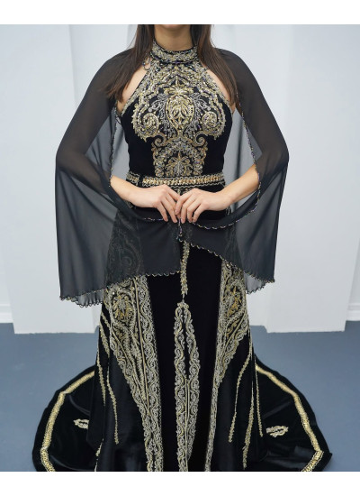 İşlemeli Tül Detaylı Bindallı