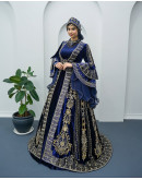 Şeyda Model İşlemeli Kaftan Bindallı