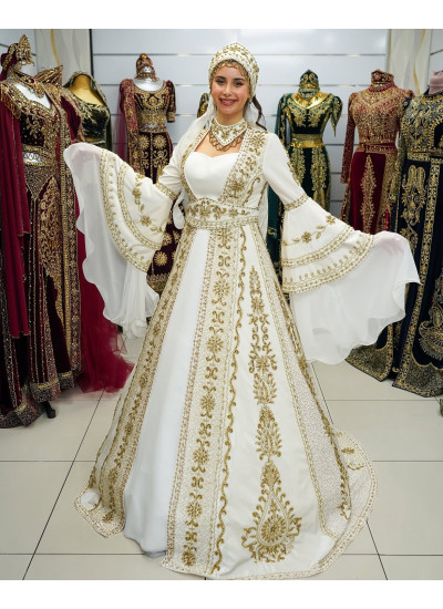 Altın Model İşlemeli Bindallı