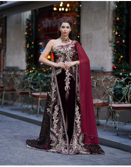 Diva Model Tek Kolu Şifon Balık Model Bindallı